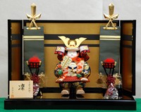 真多呂作 凛 大将飾